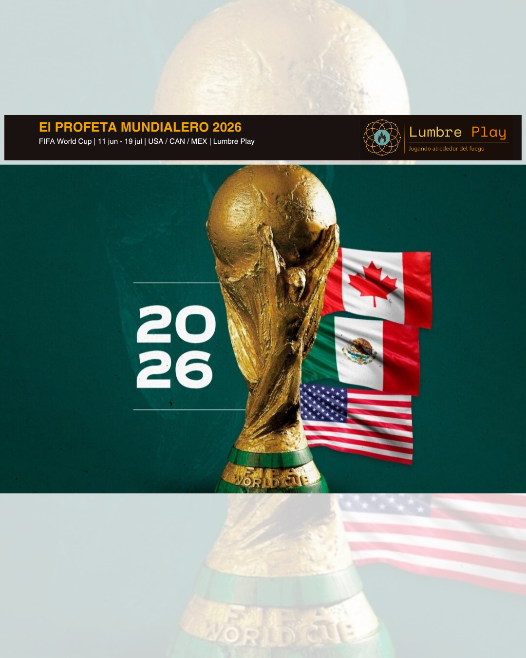 El Profeta Mundialero 2026 • Juego de Predicciones